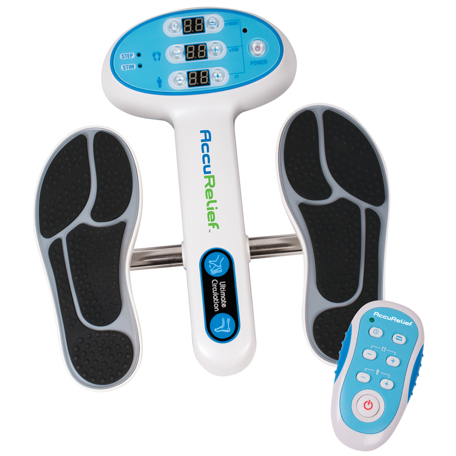 AccuRelief Wireless TENS Unit with Remote Control, TENS Pain Relief Device  and Muscle Stimulator, for Back Pain, Neck Pain, Arm and Leg Pain