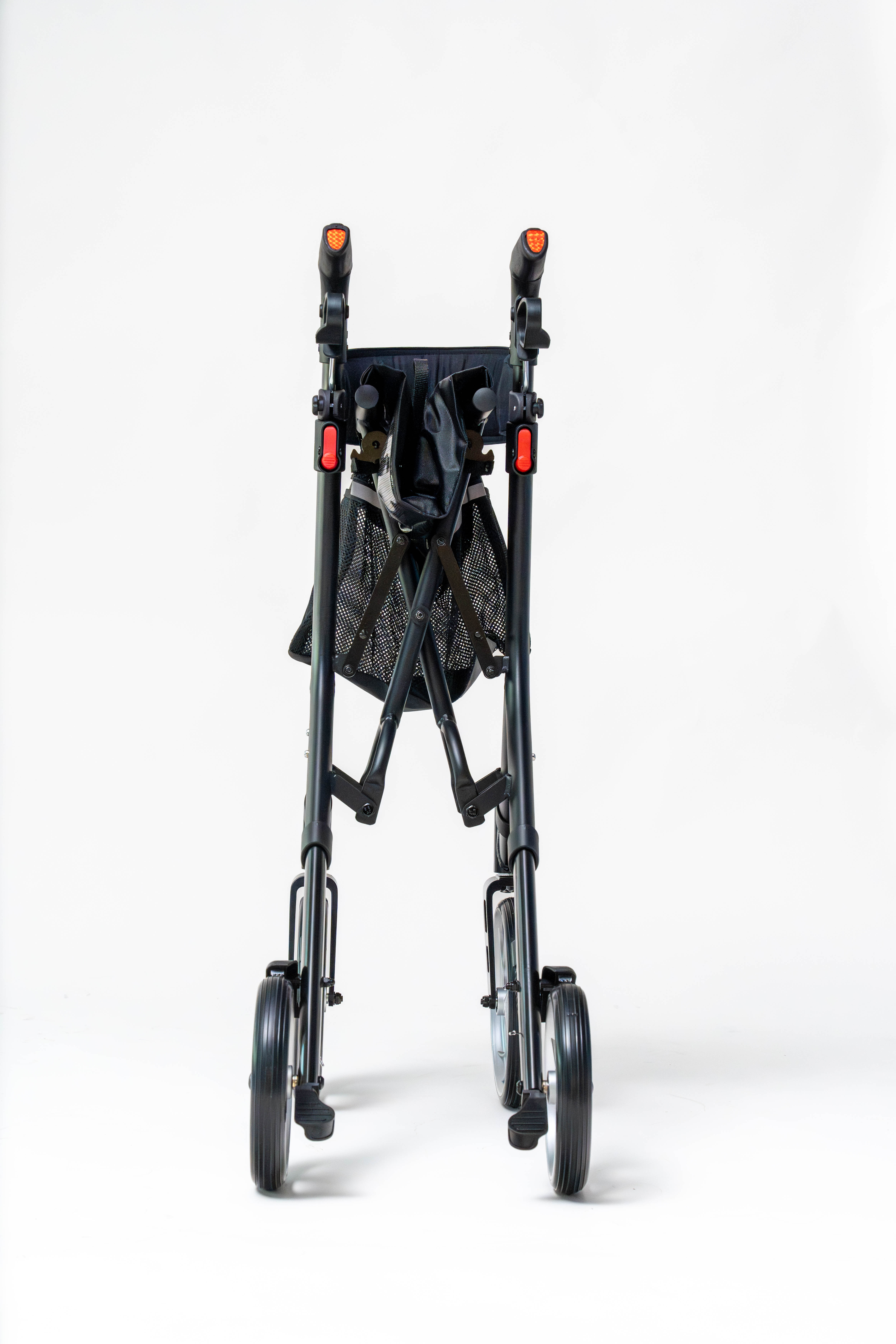 Ascent Euro-Style Rollator, Textured Black
