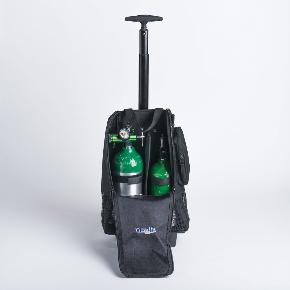 HandiAir Wheeled Tote for Cylinders up to Size C and Liquid Portables